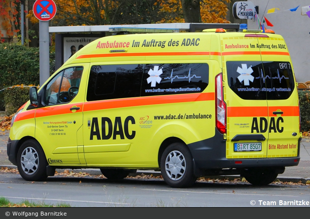 Krankentransport Berliner Rettungsdienst Team - BRT-07 KTW