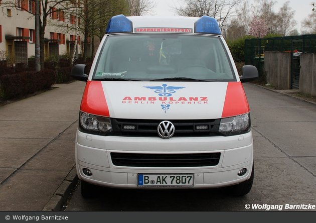 Krankentransport Ambulanz Berlin-Köpenick - KTW