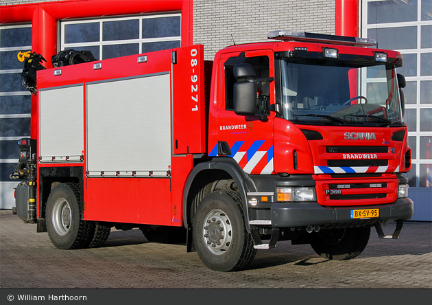 Nijmegen - Brandweer - RW-Kran - 08-9271