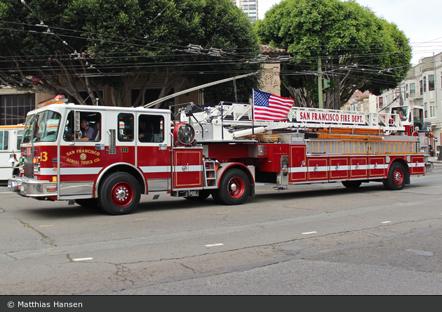 San Francisco - San Francisco Fire Department - Truck 013