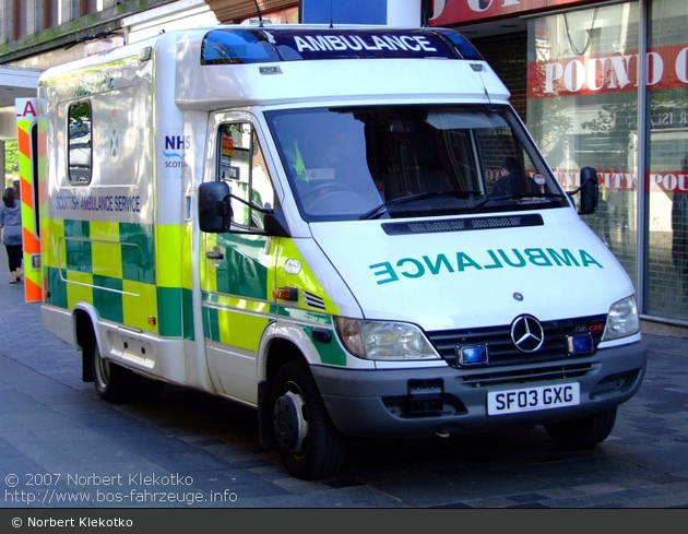 Glasgow - Scottish Ambulance Service - RTW