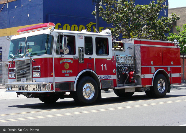 San Diego - SDFD - Engine 011