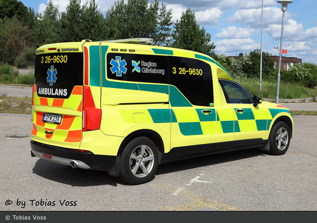 Söderhamn - Landstinget Gävleborg - Ambulans - 3 26-9630
