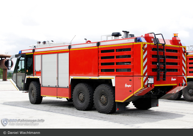 Stetten am kalten Markt - Feuerwehr - FlKfz Mittel, Flugplatz