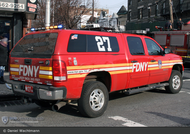 FDNY - Bronx - Battalion 27 - ELW