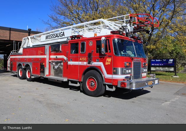 Mississauga - Fire & Emergency Services - Aerial 150