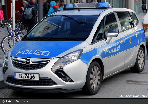 B-7406 - Opel Zafira Tourer - FuStW