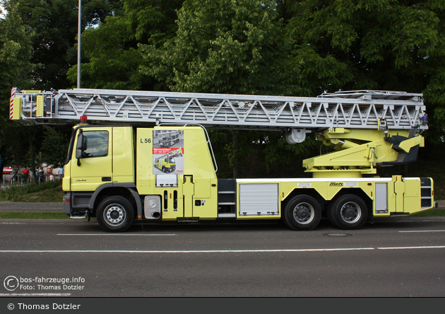 Mercedes-Benz Actros 2640 - Metz Aerials - DLA (K) 56 - L56