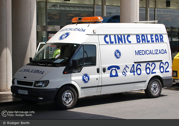 Palma de Mallorca - Transportes Sanitarios Clinic Balear - RTW (a.D.)