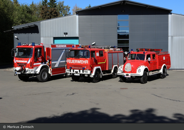 BY - FF Selbitz - 3 Generationen Magirus TLF