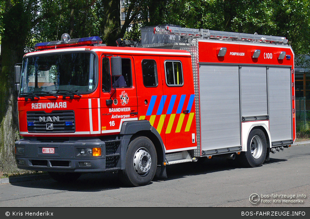 Antwerpen - Brandweer - SLF - A16 (a.D.)