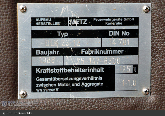 Mercedes-Benz 1422 F - Kunze & Sohn - DLK 23-12