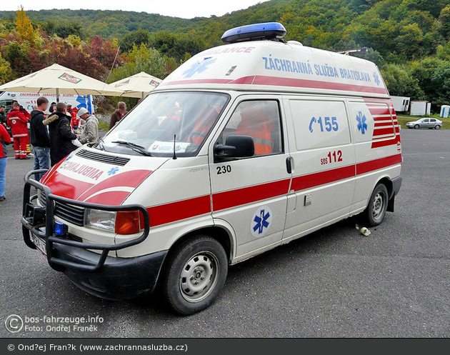 Bratislava - Zdravotnická Záchranná Služba - RTW - 230