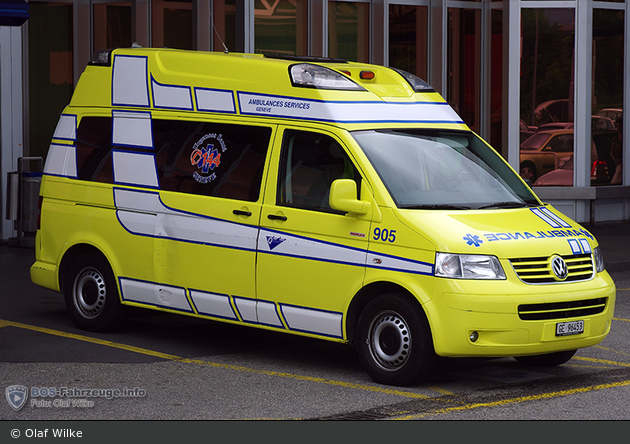 Genève - Ambulances Services - KTW 905
