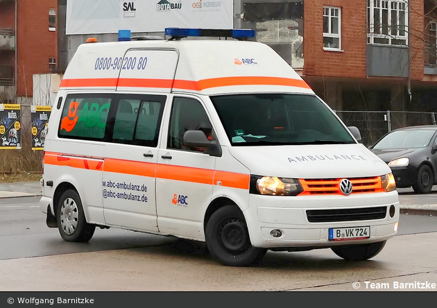 ABC Ambulance - VW T5 - KTW (B-VK 724)