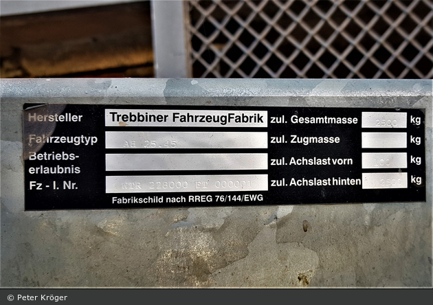 BD16-17 - Trebbiner Fahrzeugfabrik GmbH - Trailer