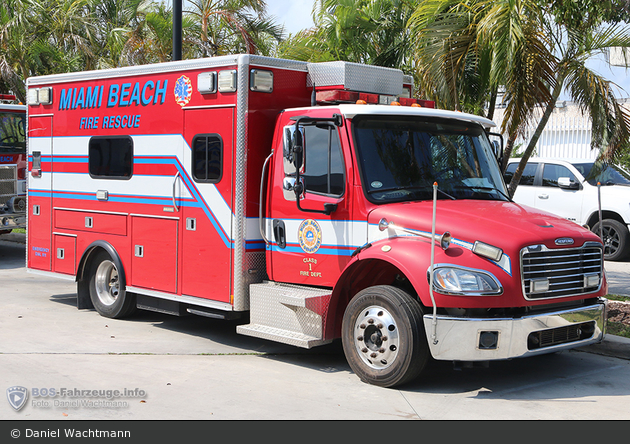 Miami Beach - FD - Ambulance - RTW