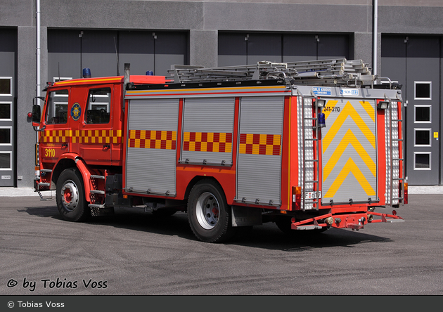 Nyköping - Sörmlandskusten RTJ - Släck-/räddningsbil 2 41-3110