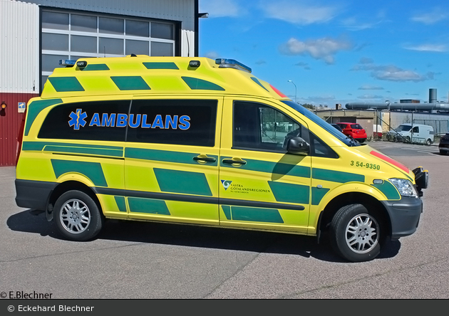 Kungshamn - Västra Götaland Ambulanssjukvård - RTW - 3 54-9350