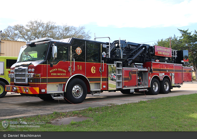 Brunswick - Glynn County Fire Department - Tower 08 - DLK