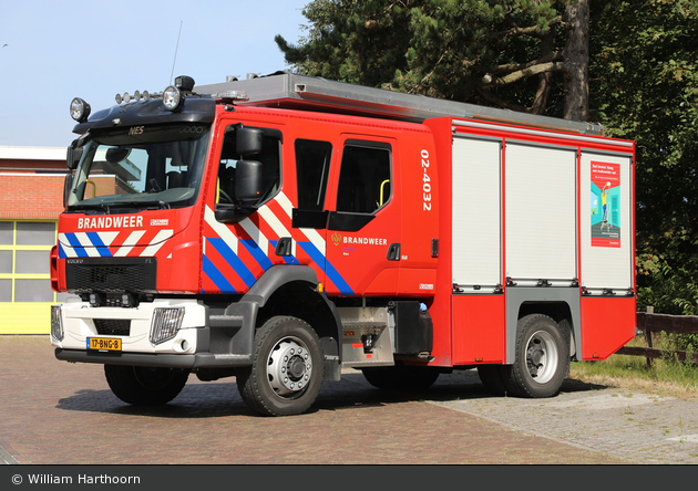Ameland - Brandweer - HLF - 02-4032