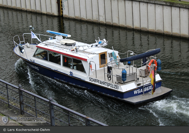 WSA Berlin - Kontrollboot - Charlottenburg