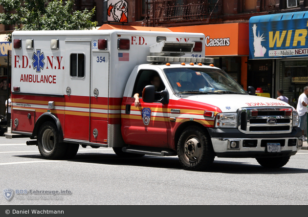 FDNY - EMS - Ambulance 354 - RTW