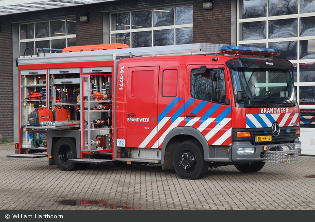 Weesp - Brandweer - RW - 14-1771 (a.D.)