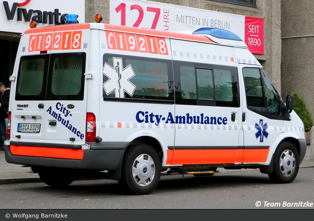 Krankentransport City-Ambulance - KTW