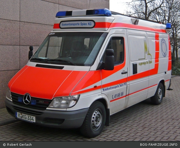 Ambulanz Köln/Krankentransporte Spies KG 01/85-04