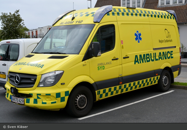 Billund - Ambulance Syd - RTW - 3517