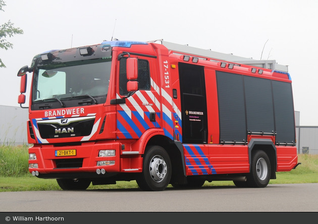 Rotterdam - Gezamenlijke Brandweer - HLF - 17-1531