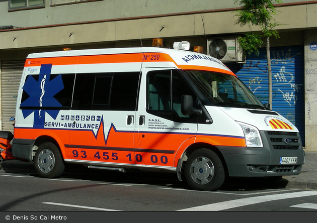 Barcelona - Servi Ambulance - KTW - 250