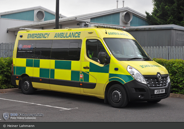 Basingstoke - Jigsaw Medical Service - Ambulance