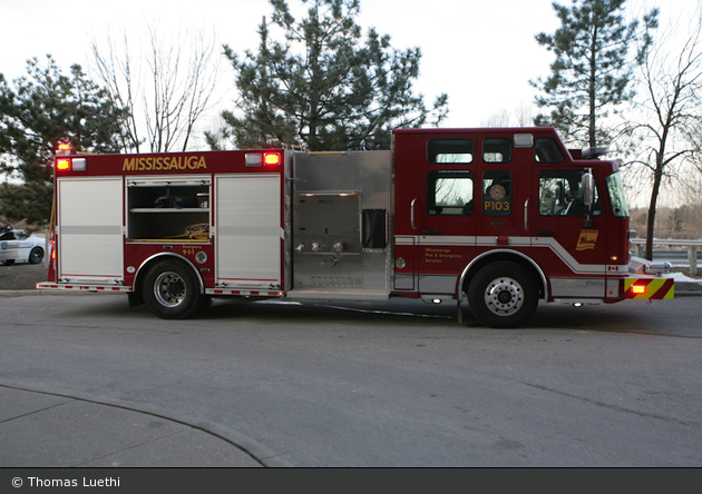 Mississauga - Fire & Emergency Services - Pumper 103