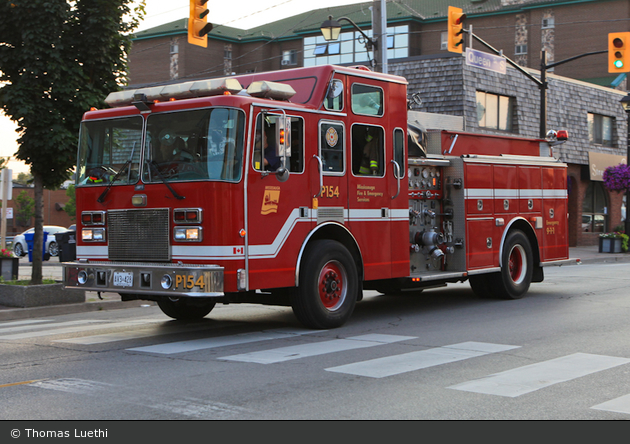 Mississauga - Fire & Emergency Services - Pumper 154