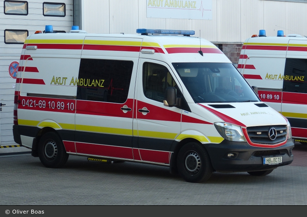 Akut Ambulanz Bremen KTW (HB-BC 73)