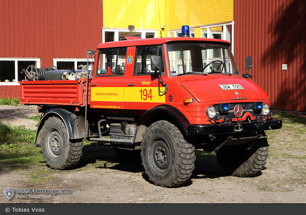 Gysinge - Storstockholm Brandförsvar - Terrängbil (a.D.)