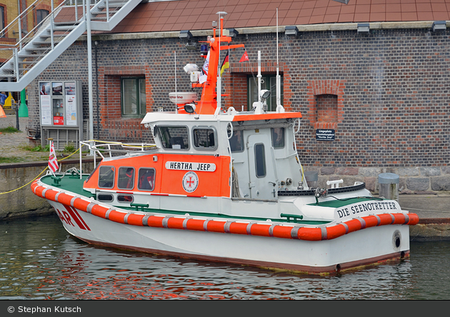 Seenotrettungsboot Hertha Jeep