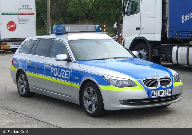 Polizei Hessen - BMW 525 touring - FuStW