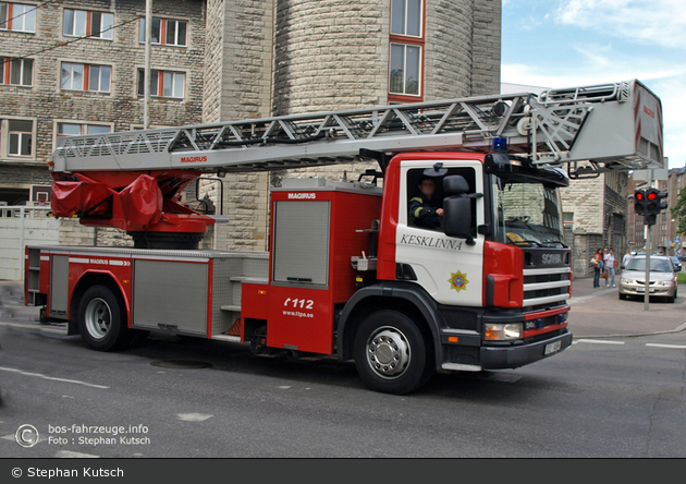 Tallinn - Feuerwehr - DLK 23- 12