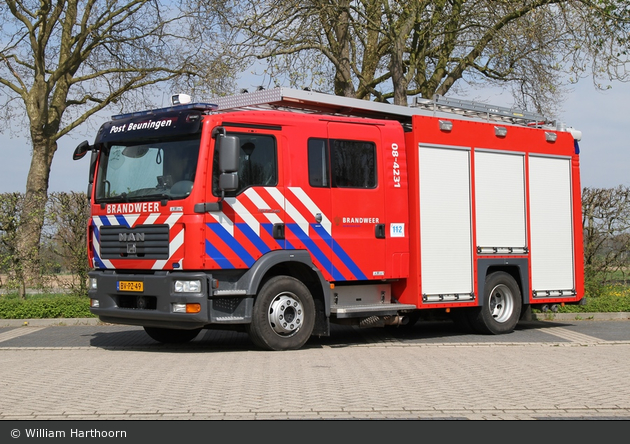 Beuningen - Brandweer - HLF - 08-4231