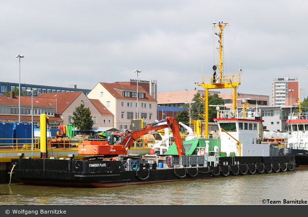 WSA Weser-Jade-Nordsee - Baggerschiff - Franzius Plate