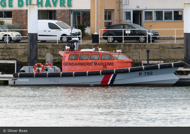 Le Havre - Gendarmerie Nationale - Polizeiboot - P792 - Pavois