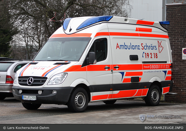 Ambulanz Schrörs - RTW 05/40 (HH-RS 298) (a.D.)
