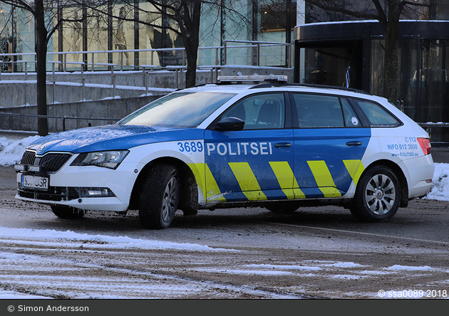 Tallinn - Politsei - FuStW - 3689