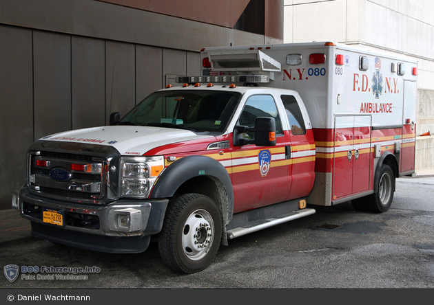 FDNY - EMS - Ambulance 080 - RTW