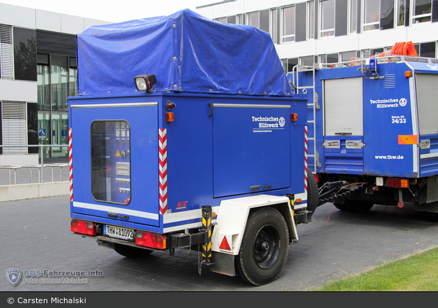 Heros Euskirchen - NEA 20 kVA mit Lichtmast