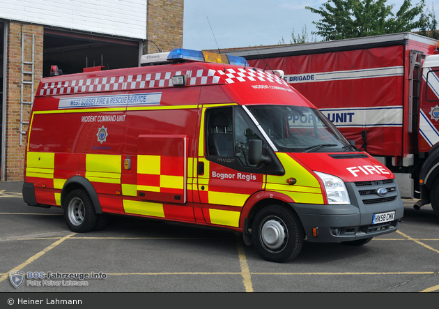 Bognor Regis - West Sussex Fire & Rescue Service - CSU