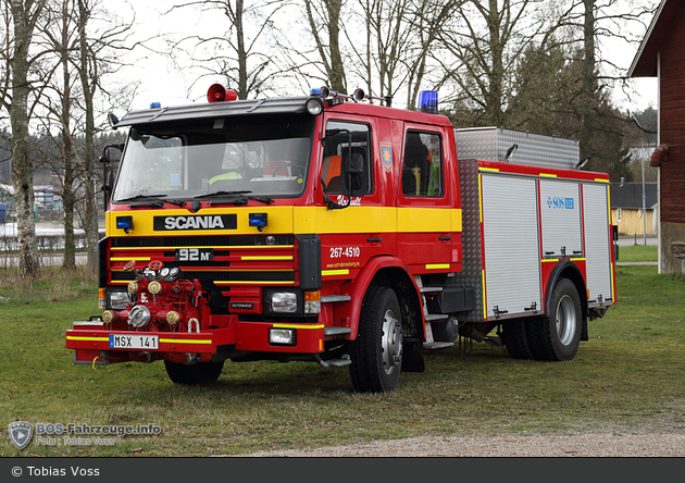 Urshult - RTJ Östra Kronoberg - Släck-/räddningsbil - 2 67-4510